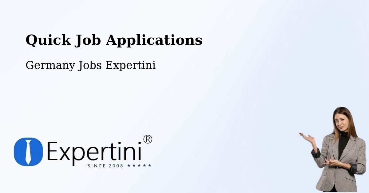Quick Apply Feature – Grossbottwar - Germany Jobs Expertini
